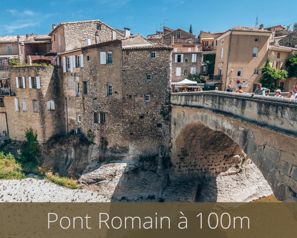 Le Nid D'Aigle - Le Pont Romain Vaison-la-Romaine Eksteriør bilde