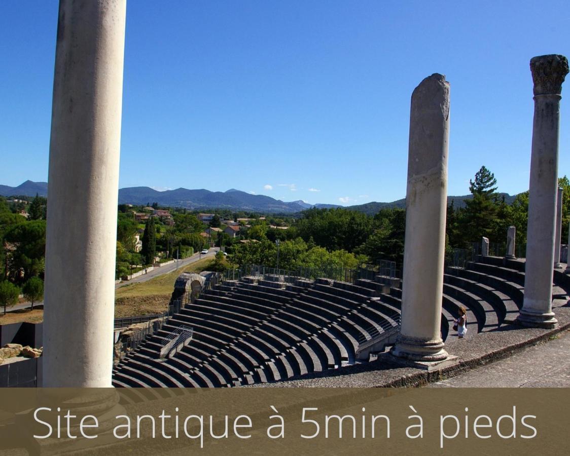Le Nid D'Aigle - Le Pont Romain Vaison-la-Romaine Eksteriør bilde
